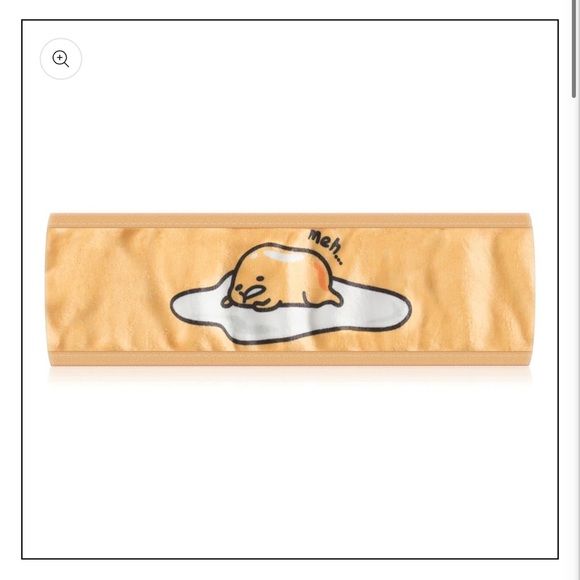 Set of 2: The Creme Shop x Sanrio Adjustable Spa Headbands Keroppi & Gudetama - Picture 5 of 6